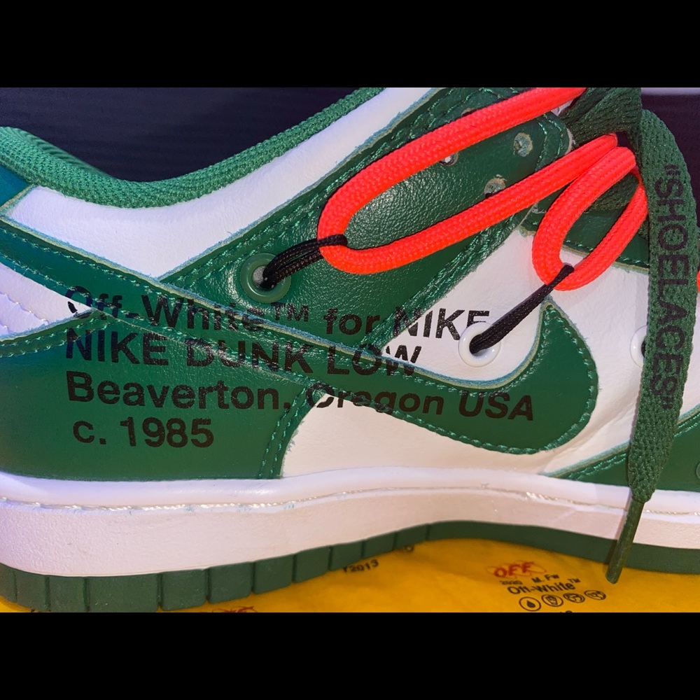 COPY - Off-White X Dunk Low 'Pine Green'